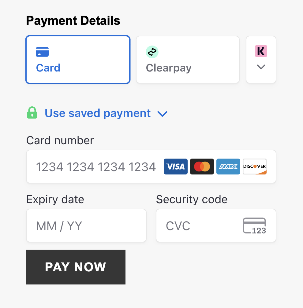 VS Pay powered by Stripe