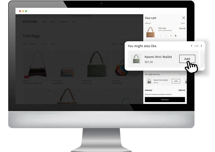 Impulse - unified upselling